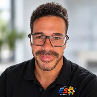 Emilio José Rodríguez Camacho, propietario de ESS Canarias, empresa familiar de pintura en Gran Canaria